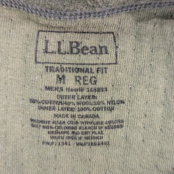 Men's Green Henley Shirt - Picture 4 of 8